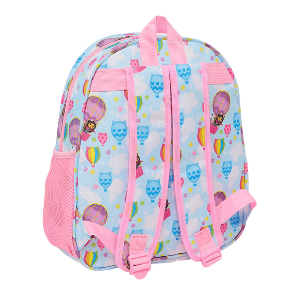 Gabby Dollhouse 3D Preschool Backpack (27x10x33cm) 3