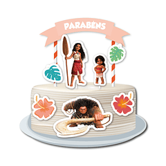 Cake Topper “Moana 2”