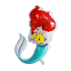Globo Sirena Ariel 82x67cm