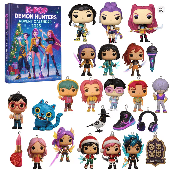 Calendario de Adviento de Huntrix 2