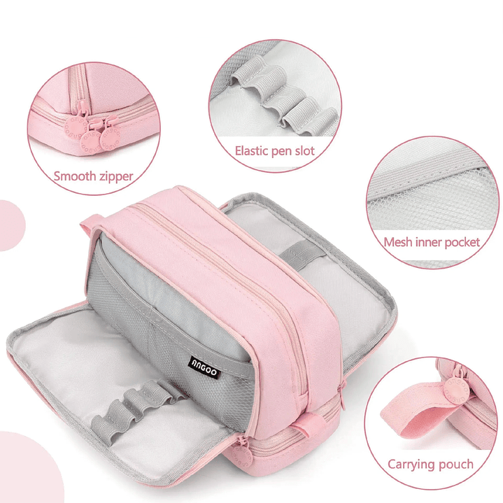 Porta- lápis Rosa Huntrix  2