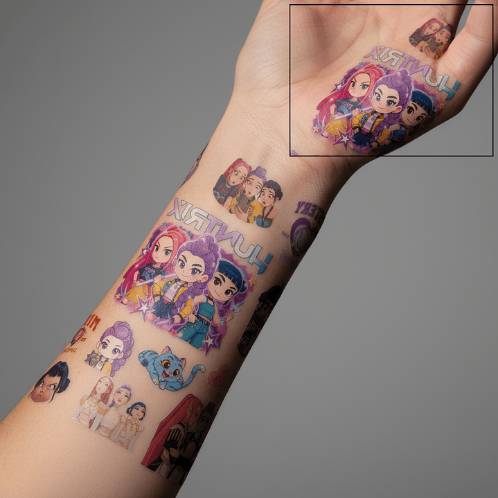 Tatuagens Huntrix 1 2