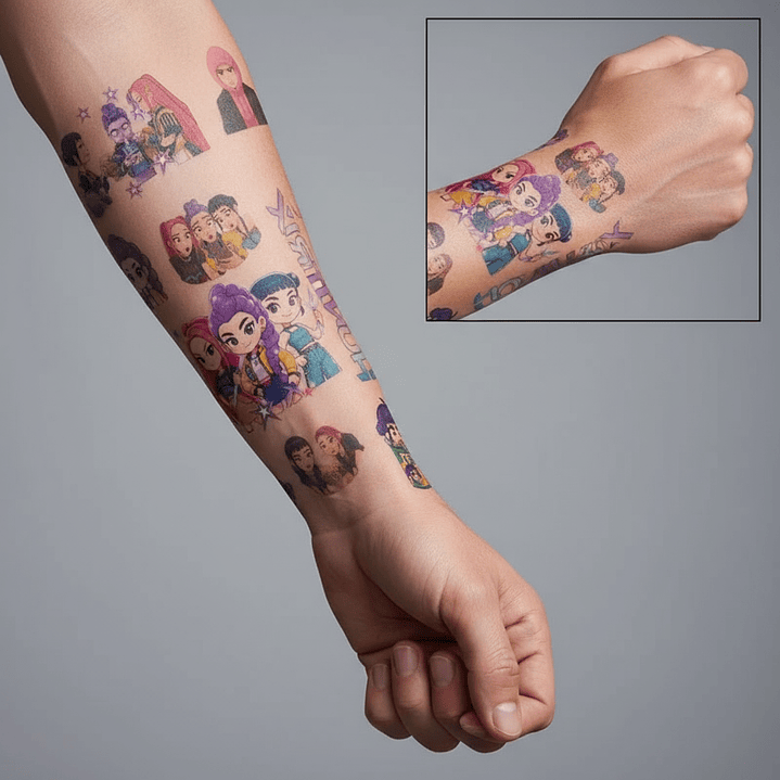 Tatuagens Huntrix 1 3