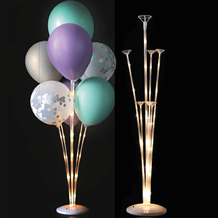 Balloon Support w/ Light