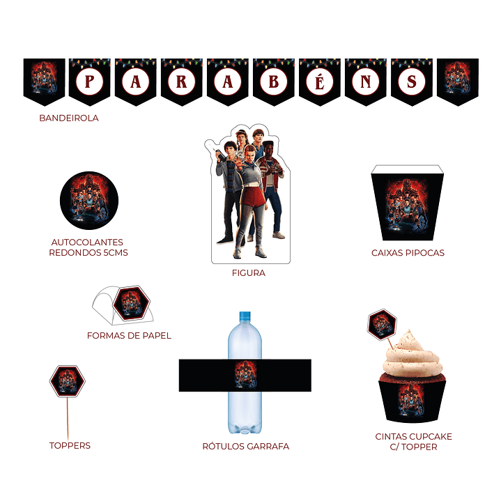 Birthday Items Stranger Things 5 1