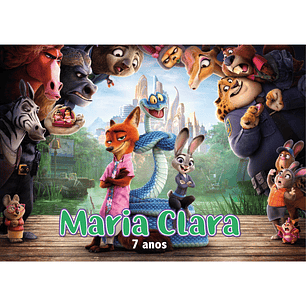 Birthday Panel Zootopia 2