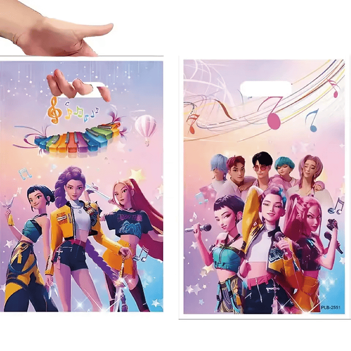 10 Bolsas Regalos Huntrix 1