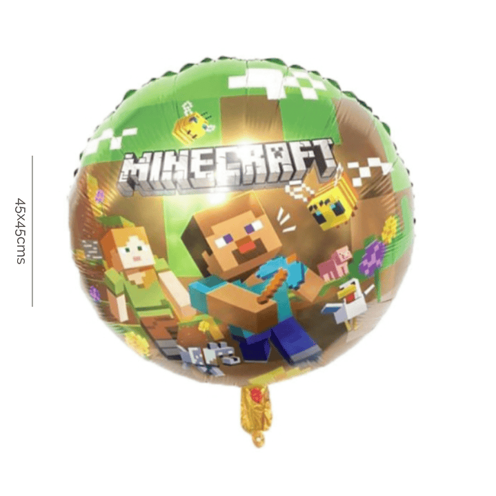 Pack Fiesta Cumpleaños Minecraft 5