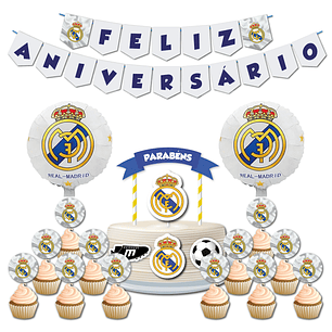 Pack Fiesta Cumpleaños Real Madrid