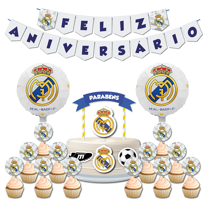 Birthday Party Pack Real Madrid 1