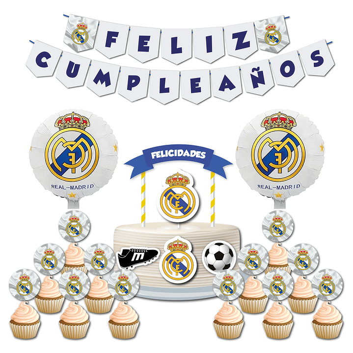 Birthday Party Pack Real Madrid 6