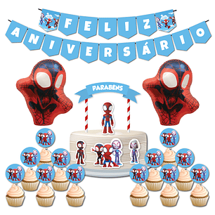 Pack Fiesta Cumpleaños Spidey