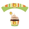 4 Cintas Cupcake c/ Topper
