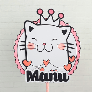 Kit de Festa Gatinha Rosa