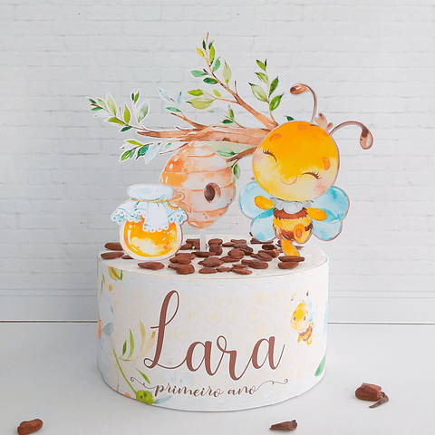 Kit de Festa Abelha Aquarela