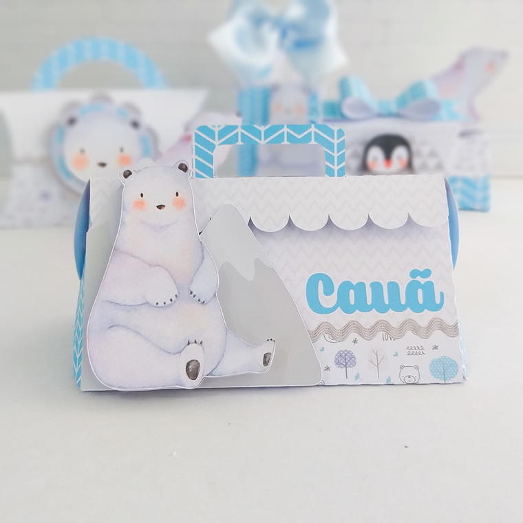 Kit de Festa Animais do Ártico 13