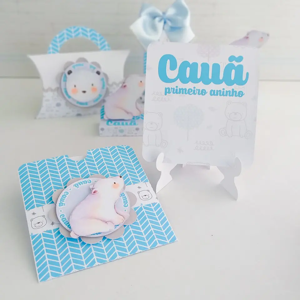 Kit de Festa Animais do Ártico 5