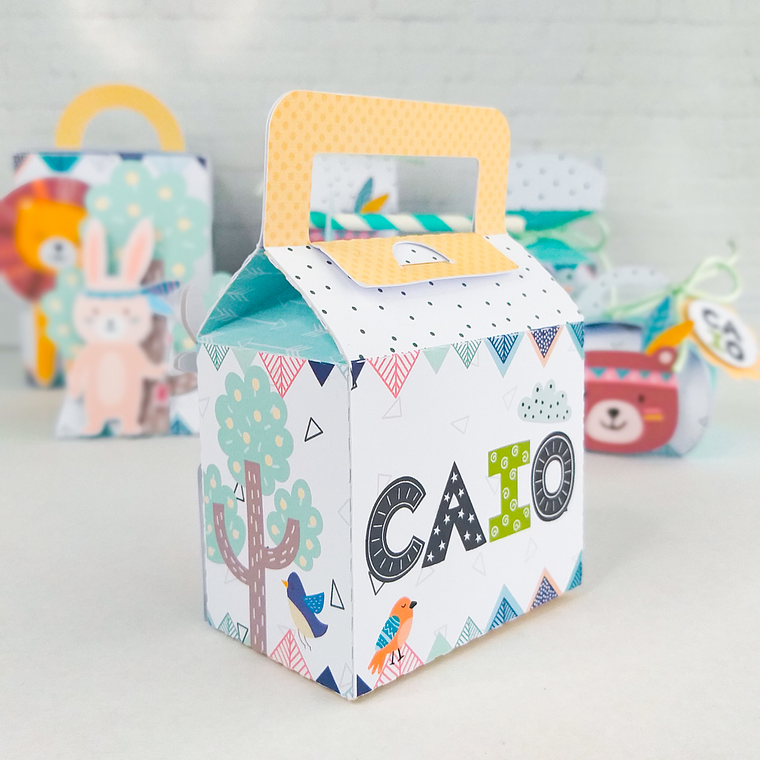 Kit de Festa Animais Tribal 13