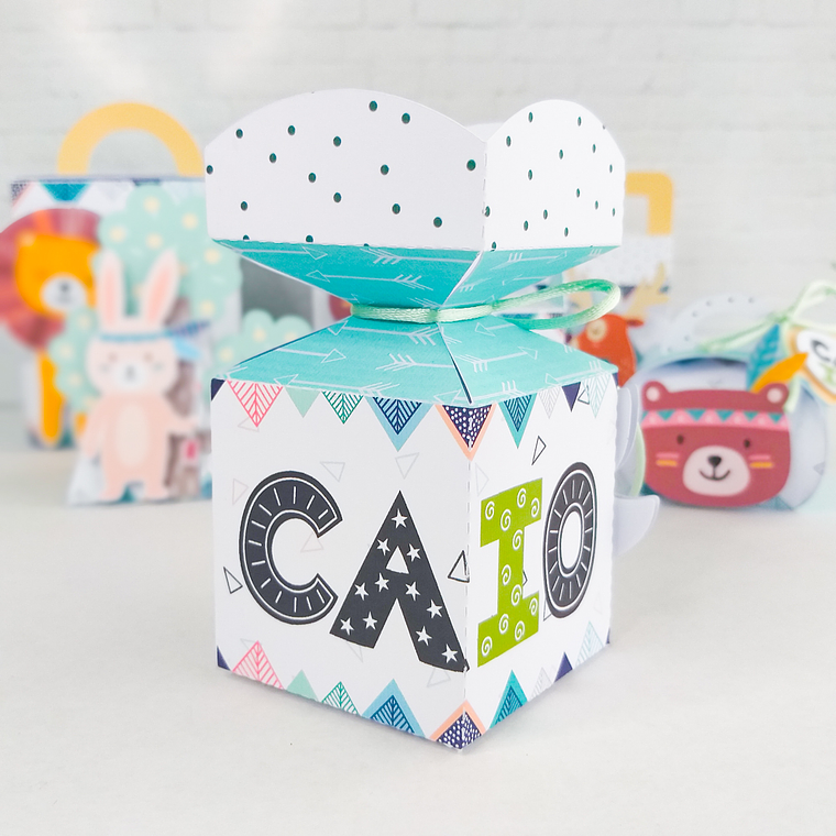 Kit de Festa Animais Tribal 9