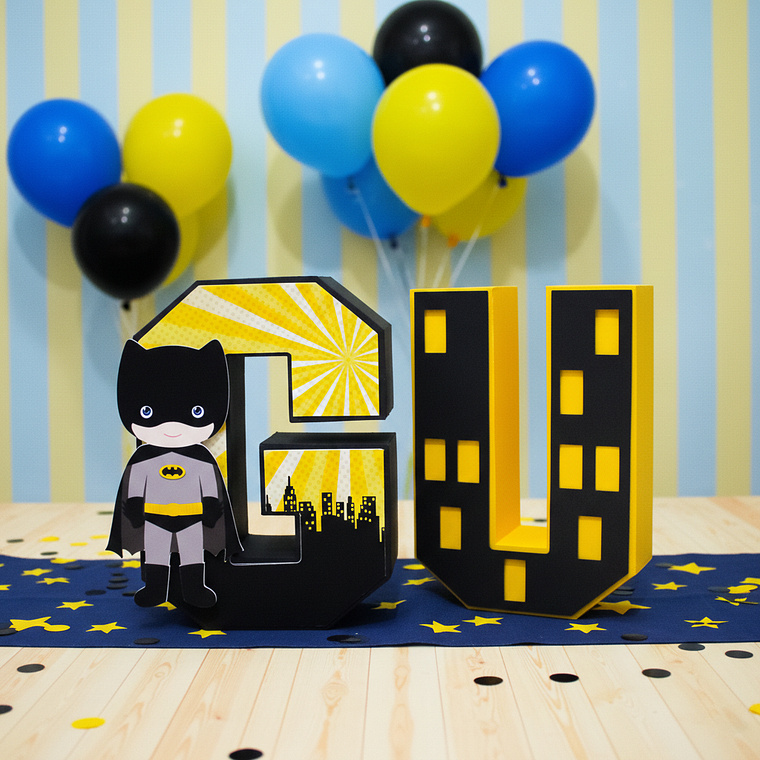 Letras & Números 3D 1