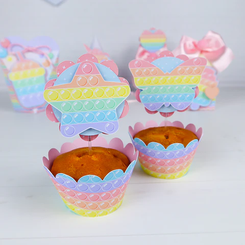 Mini-Topos para Cupcakes