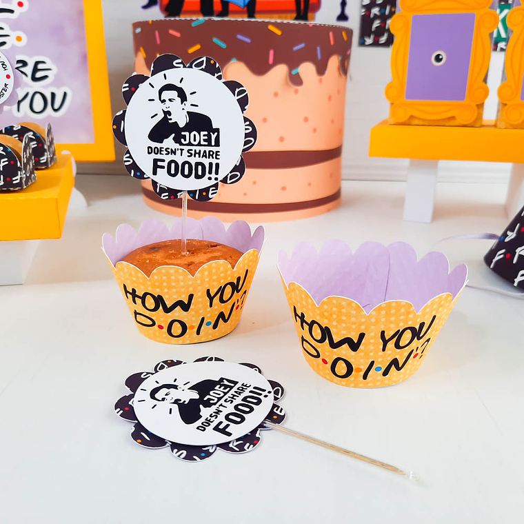 Mini-Topos para Cupcakes 12