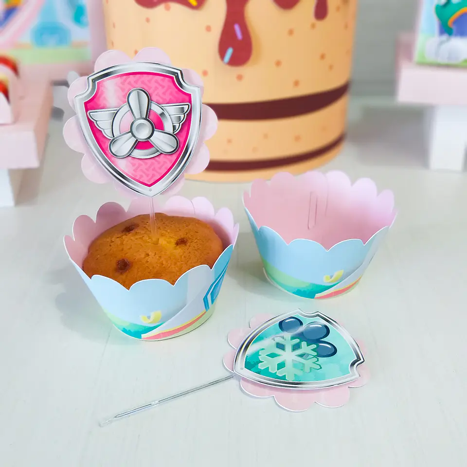 Mini-Topos para Cupcakes 9