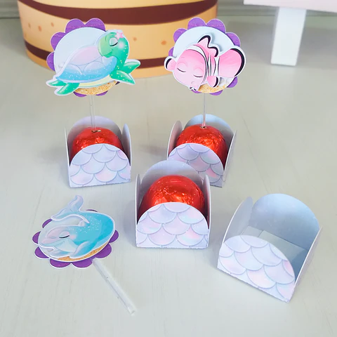 Mini-Topos para Docinhos