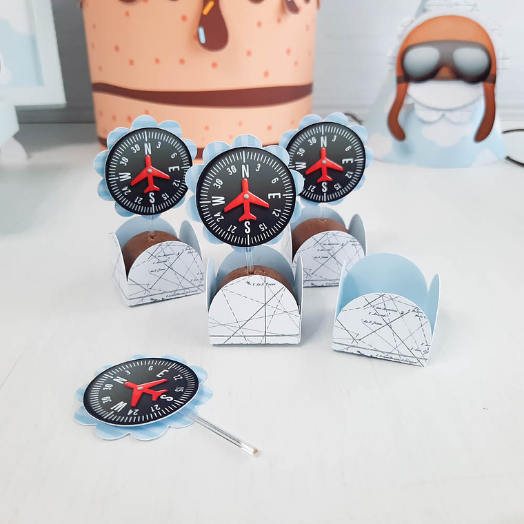 Mini-Topos para Docinhos 12