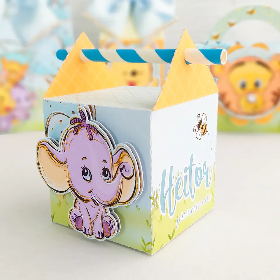 Caixa Cubo Palhinha 3