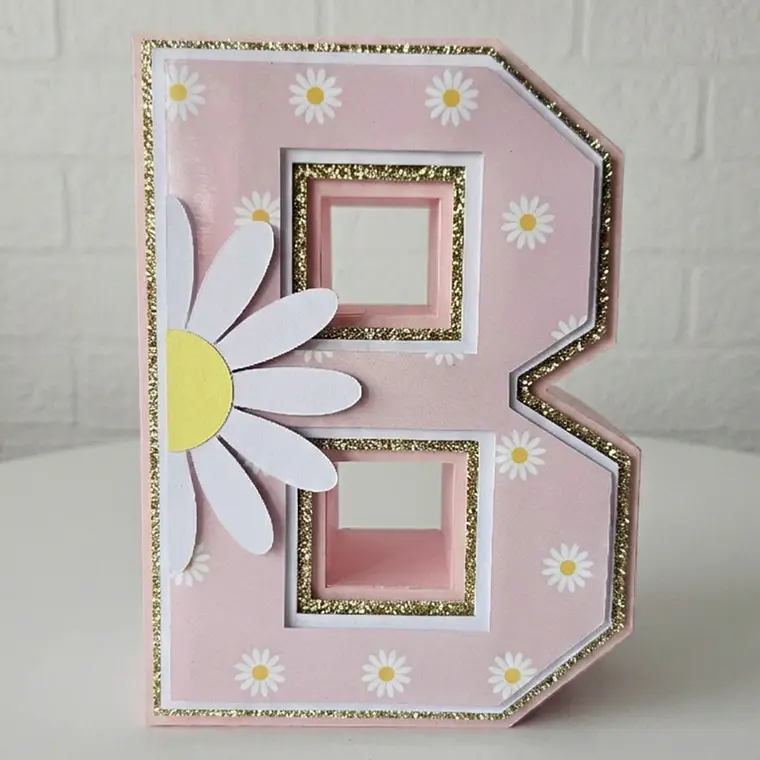 Letras & Números 3D 4