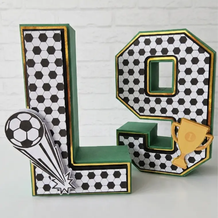 Letras & Números 3D 5