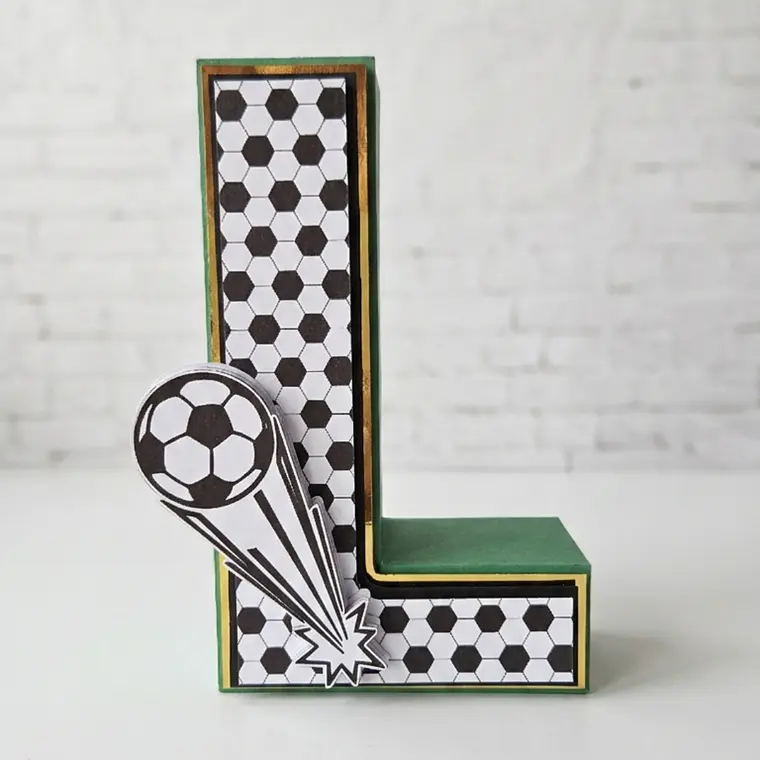 Letras & Números 3D 6