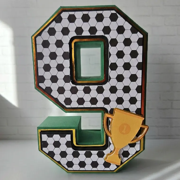 Letras & Números 3D 7