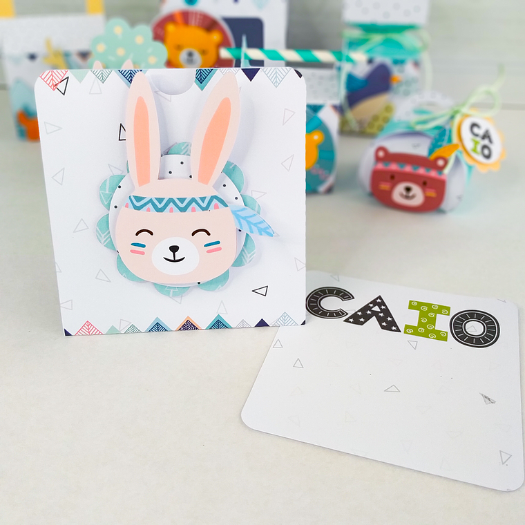 Convite Animais Étnicos  1