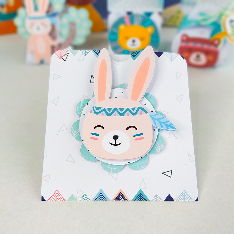 Convite Animais Étnicos  2