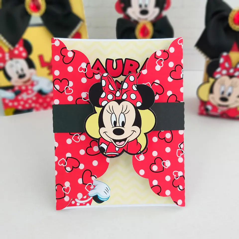 Convite Minnie 2
