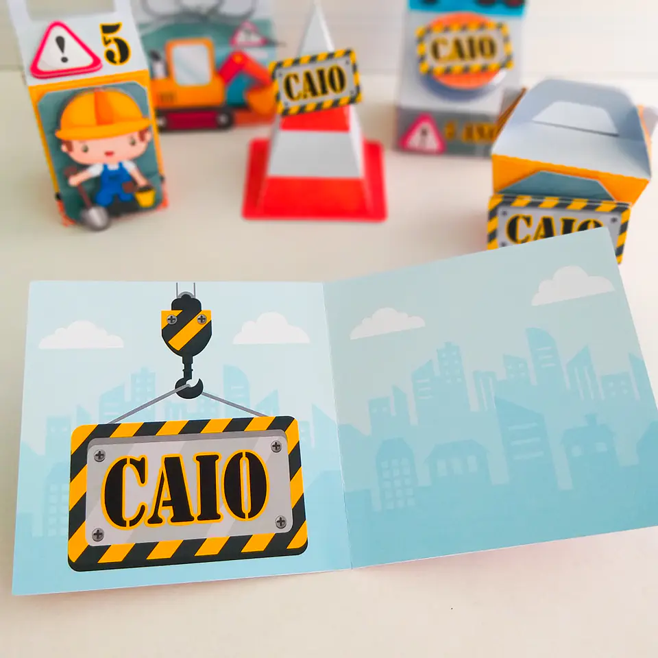 Convite Clássico Tema à Escolha 4