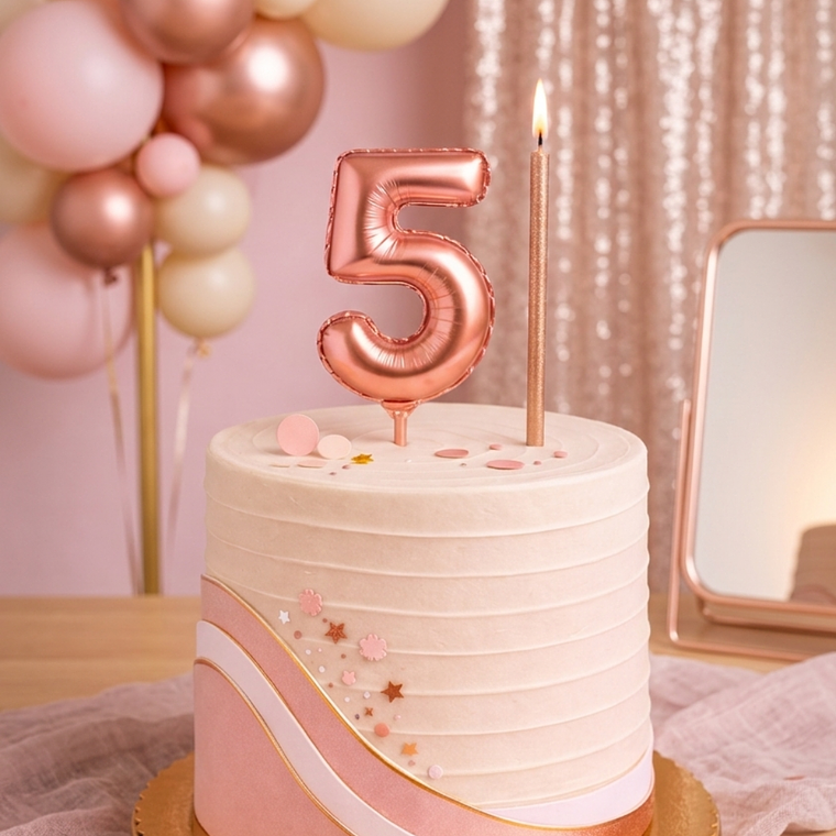 Topo de Bolo Balão Foil 11