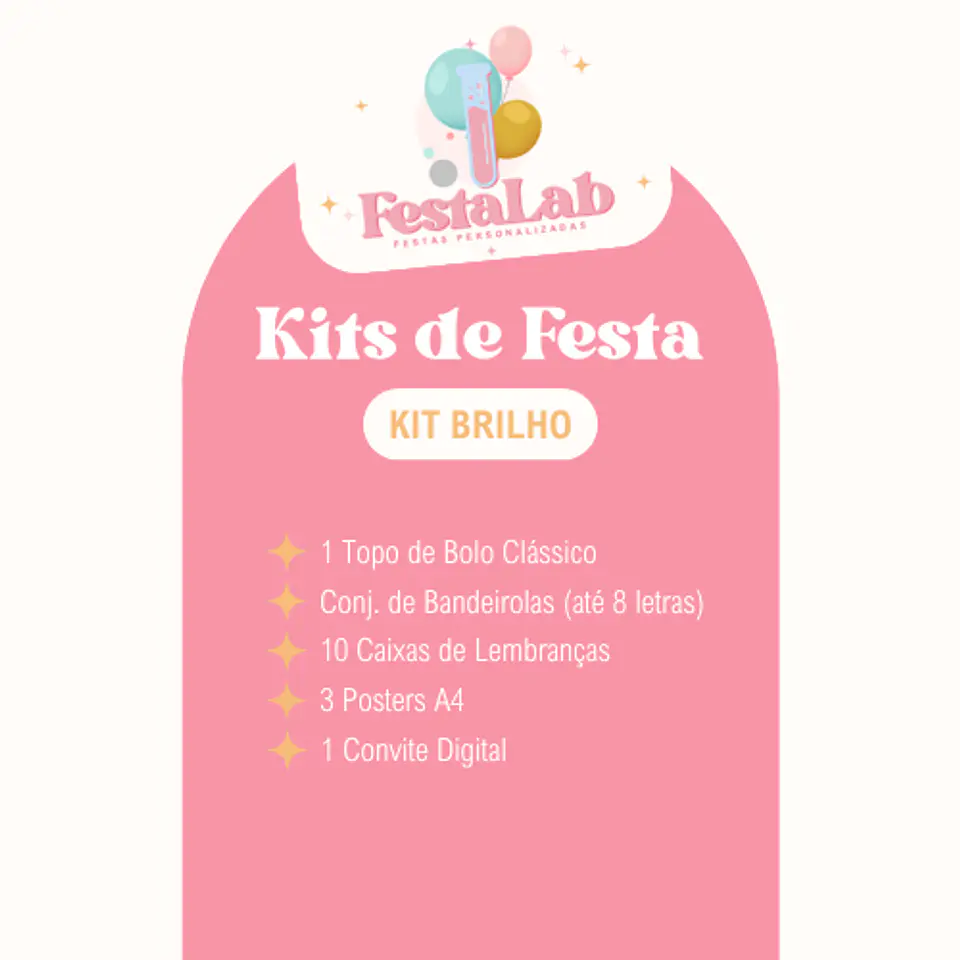 Kit de Festa Aviador 12