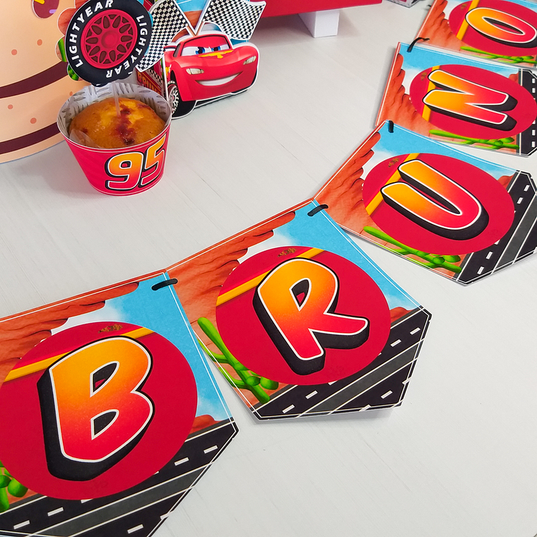 Kit de Festa Carros 7