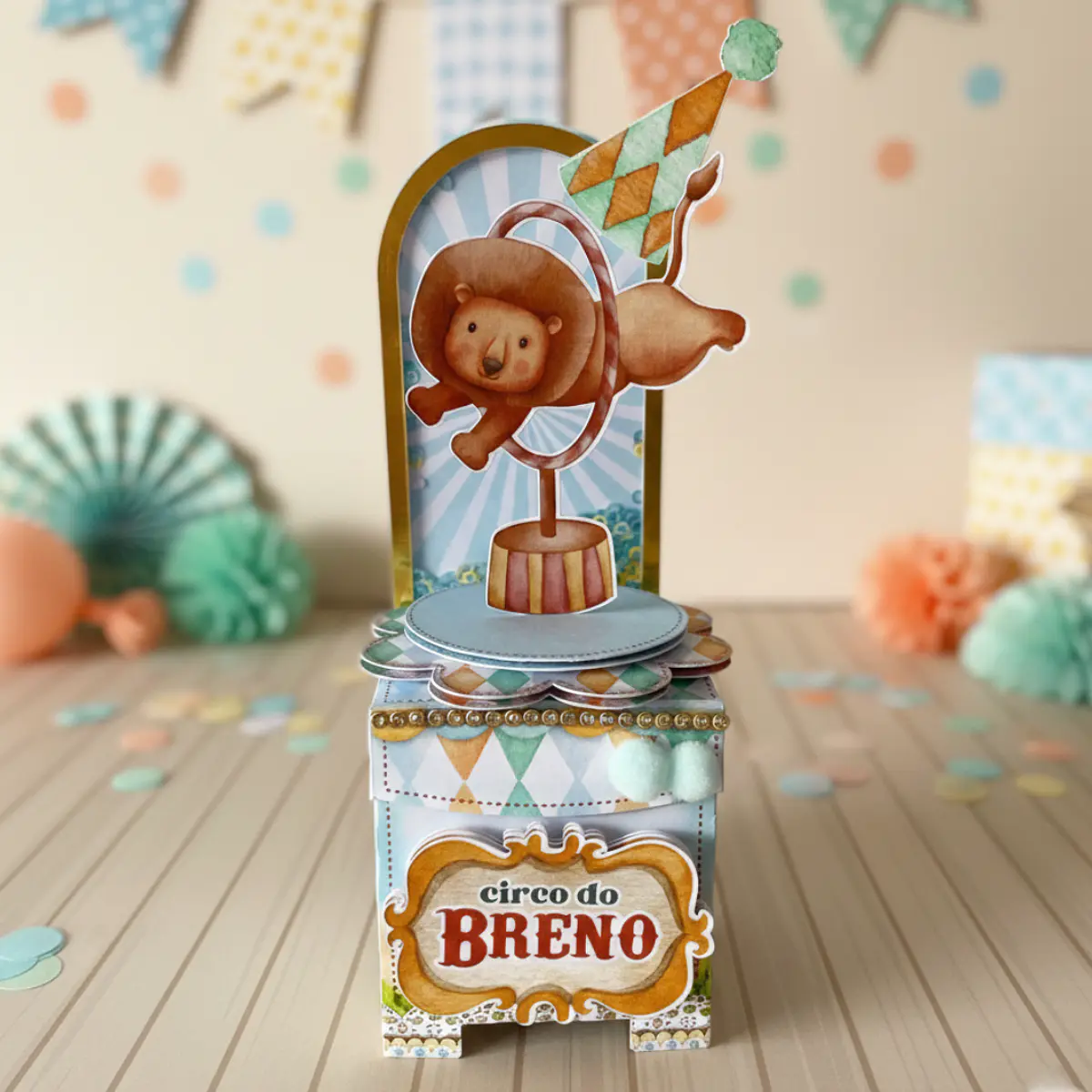 Caixa Cubo Cenário