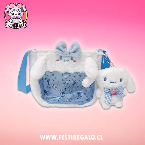 Bolsos Sanrio con peluche (variedades)