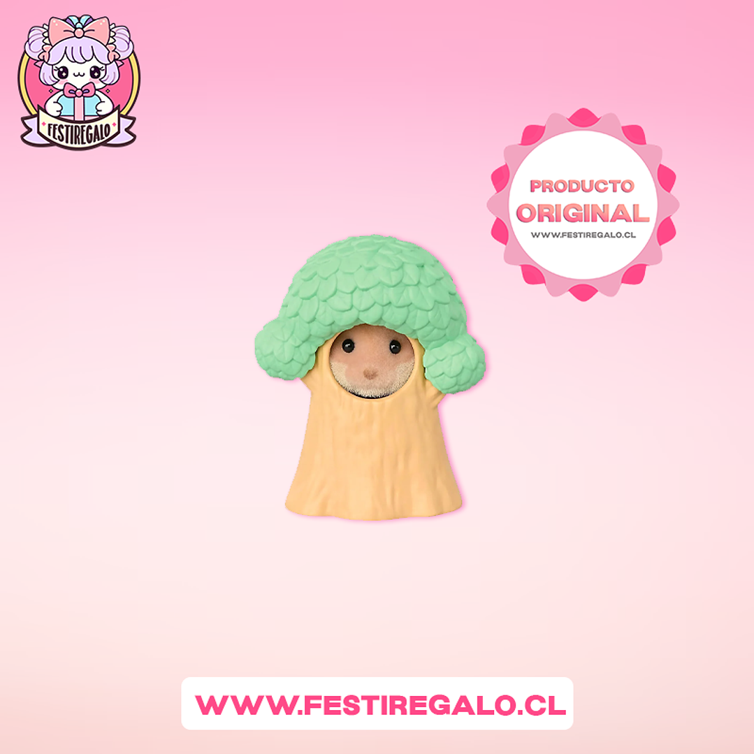 Sylvanian families - Nutria con disfraz de árbol 1