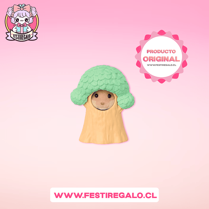 Sylvanian families - Nutria con disfraz de árbol 1