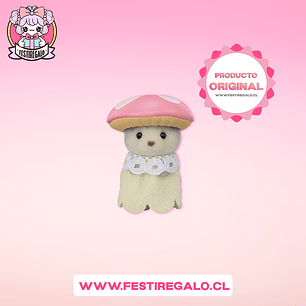 Sylvanian families - Huskycon disfraz de hongo