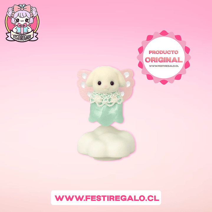 Sylvanian families - Conejito flora con nube 1