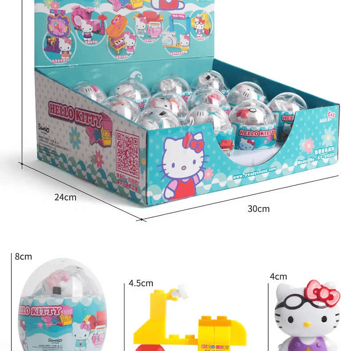 Sanrio - Hello Kitty surprise egg capsule toy 2