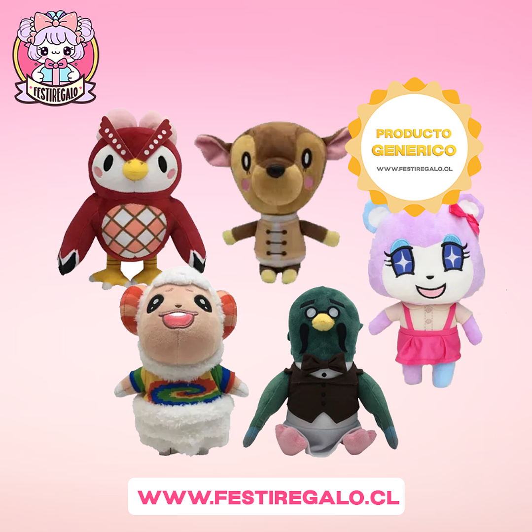 Animal crossing - Peluches new horizon 1