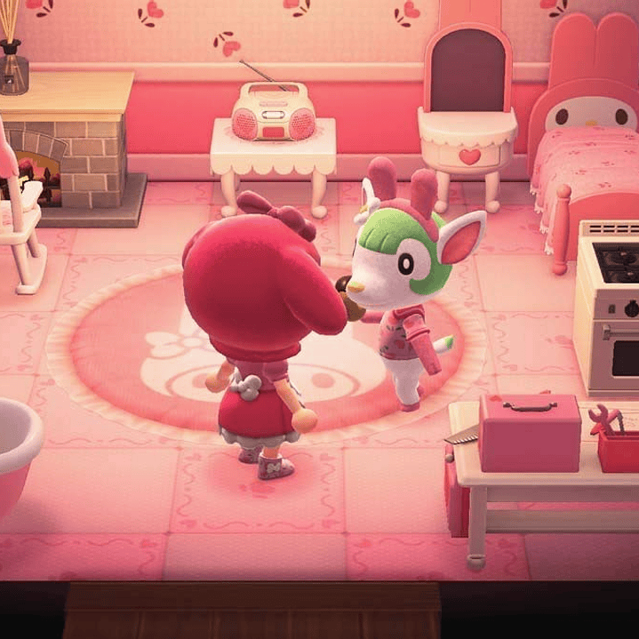 Animal crossing - Amiibo card Sanrio room version (compatible 